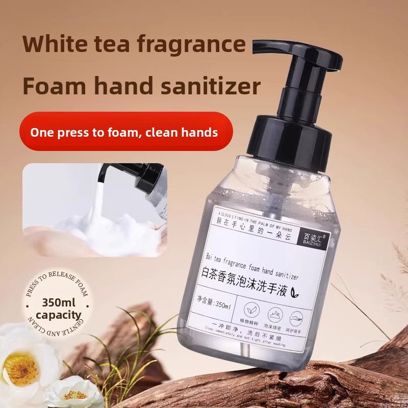 Home Fragrance Units - White tea foam hand sanitizer 350g,