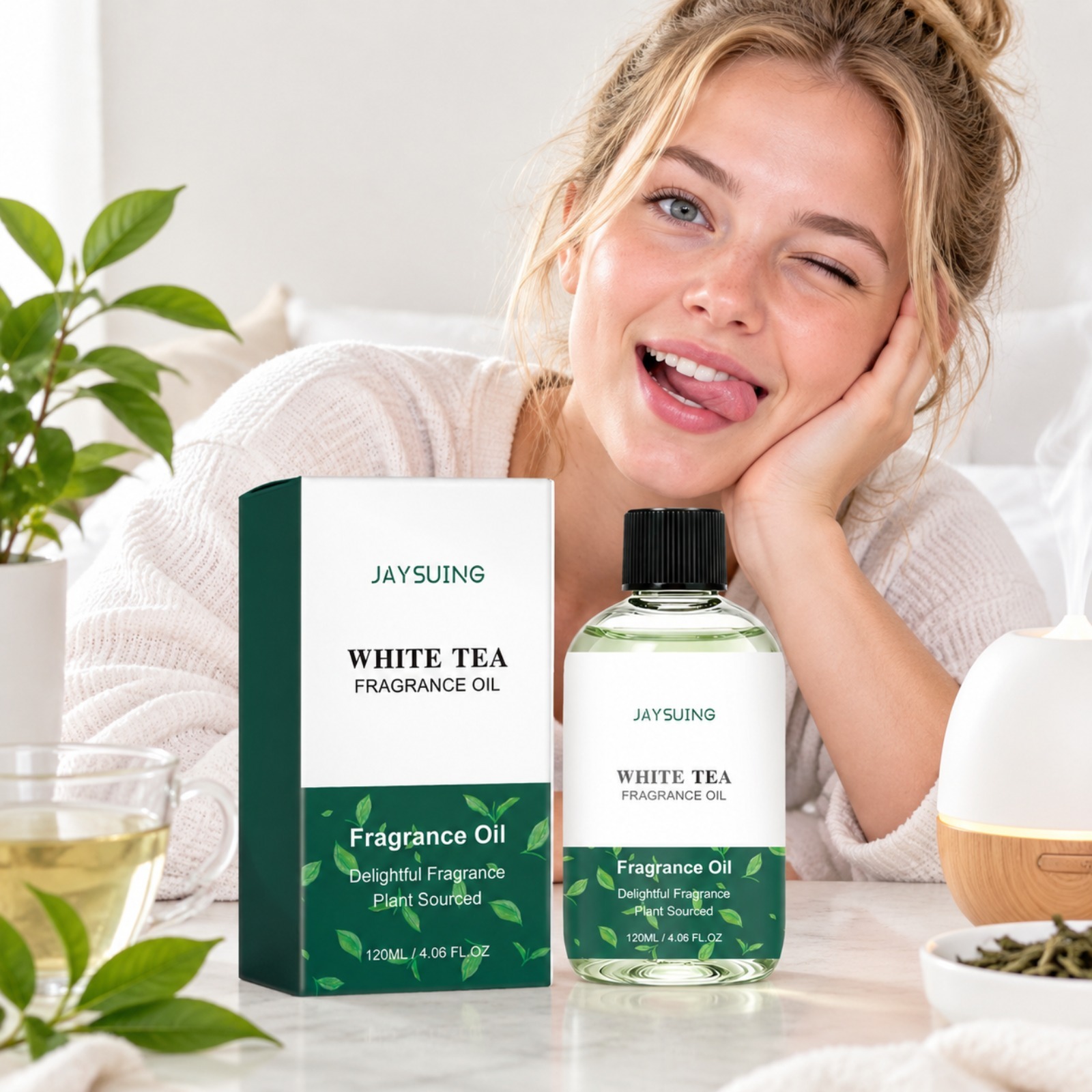 Home Fragrance Units - White Tea Fragrance Oil Plant Sourced