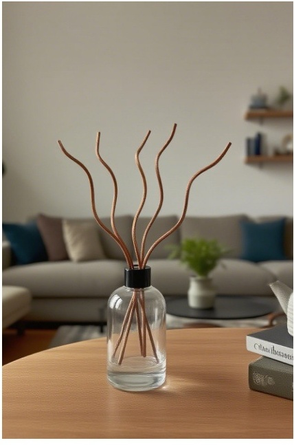 Home Fragrance Diffuser Refills - 20/40Pcs Long Wavy Rattan Reed Diffuser