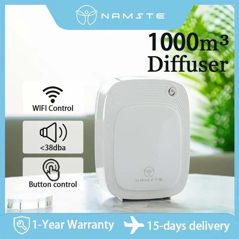 Home Fragrance Janzen - Namste 1000m³ Aroma Diffuser Machine 200ML