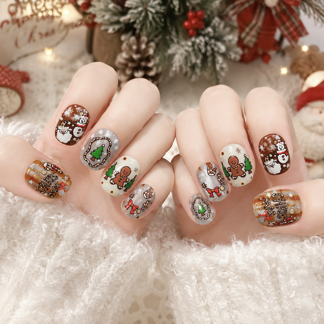 Christmas Tree Leopard Print B - Home Fragrance Gingerbread 评论和价格