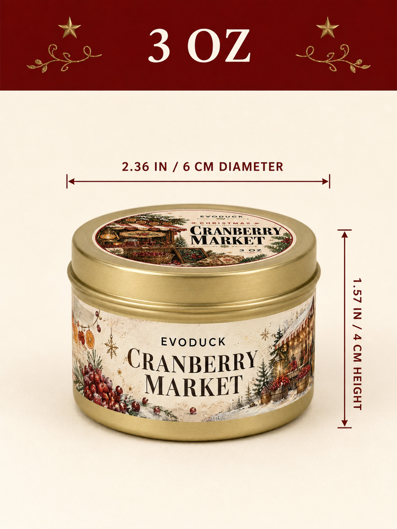 Cranberry Market Christmas Sce - Home Fragrance Market 评论和价格