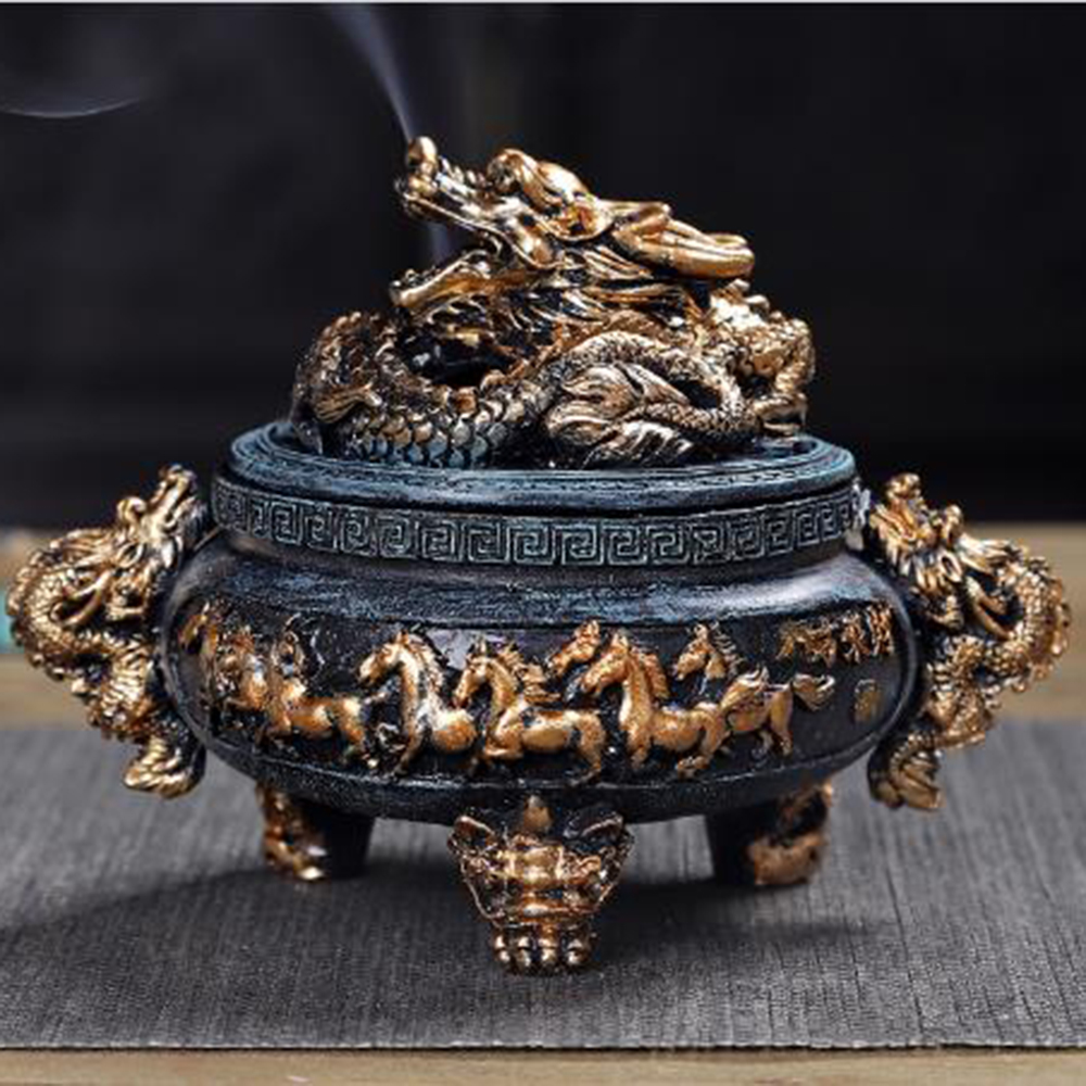 Retro dragon-phoenix incense b - Home Fragrance No 3 评论和价格