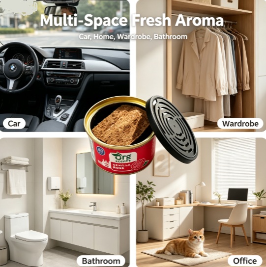 42g Car Air Freshener Solid Pe - Home Fragrance Janzen 评论和价格