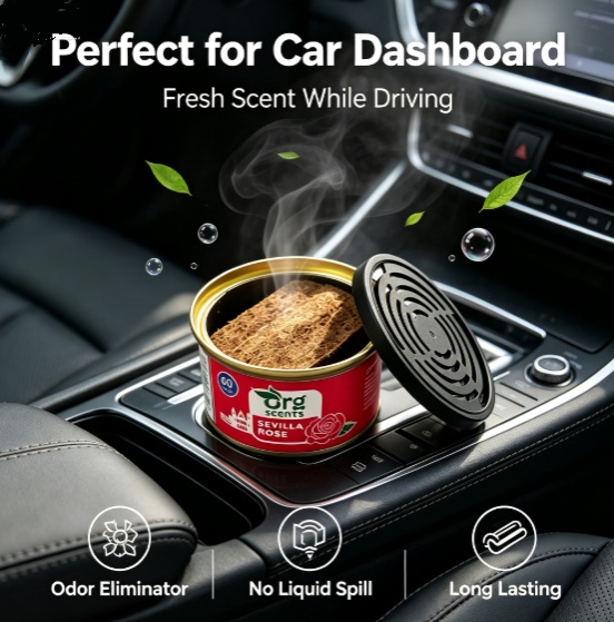 42g Car Air Freshener Solid Pe - Home Fragrance Janzen 评论和价格