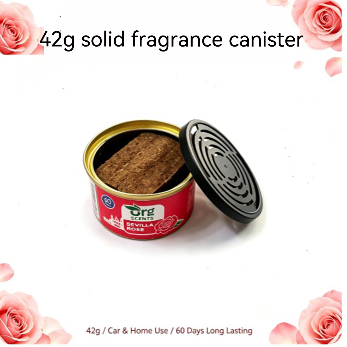 42g Car Air Freshener Solid Pe - Home Fragrance Janzen 评论和价格