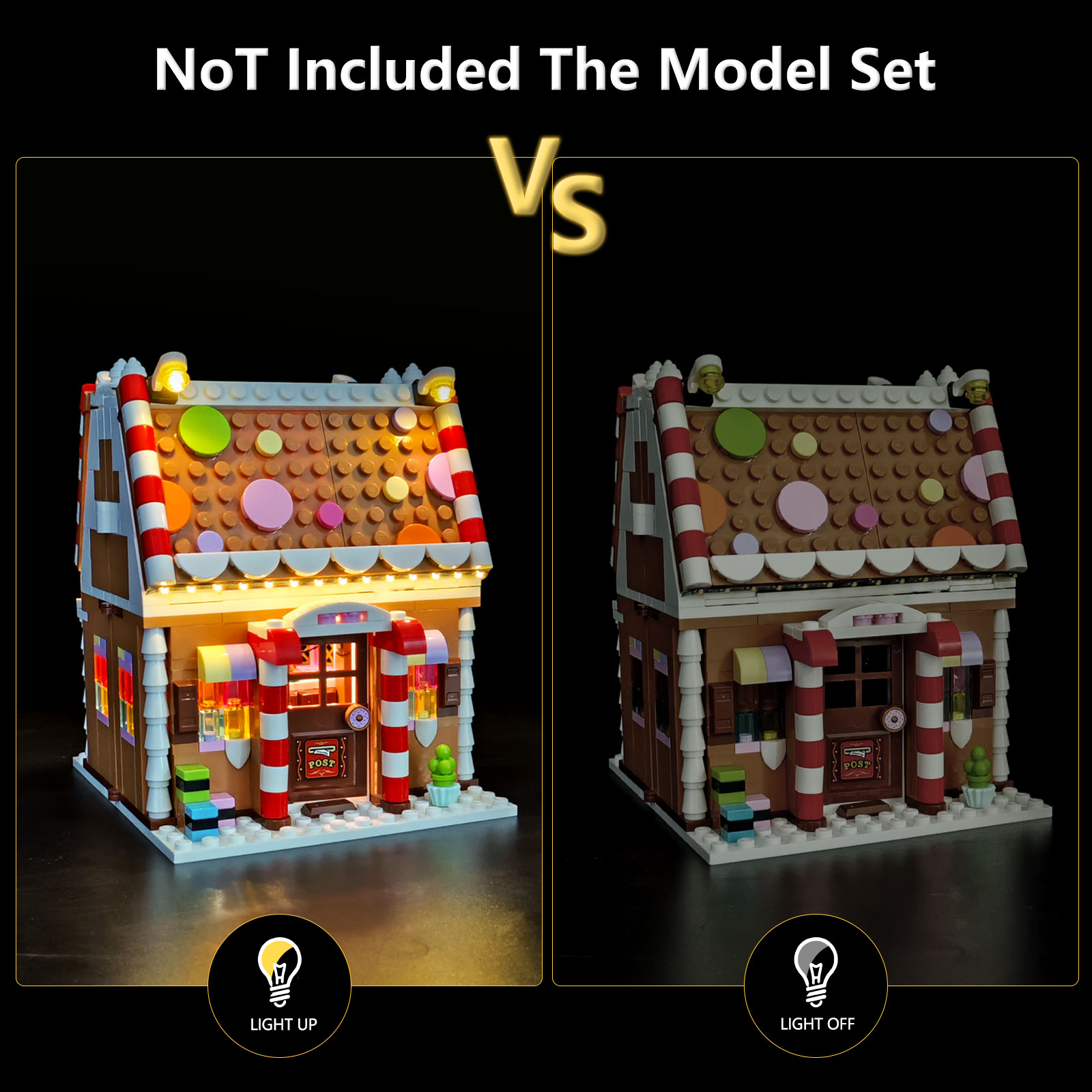 LYBMTWF LED Lighting Kit Compa - Home Fragrance Gingerbread 评论和价格