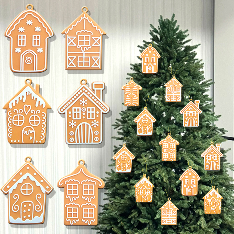 12Pcs Gingerbread Man Christma - Home Fragrance Gingerbread 评论和价格