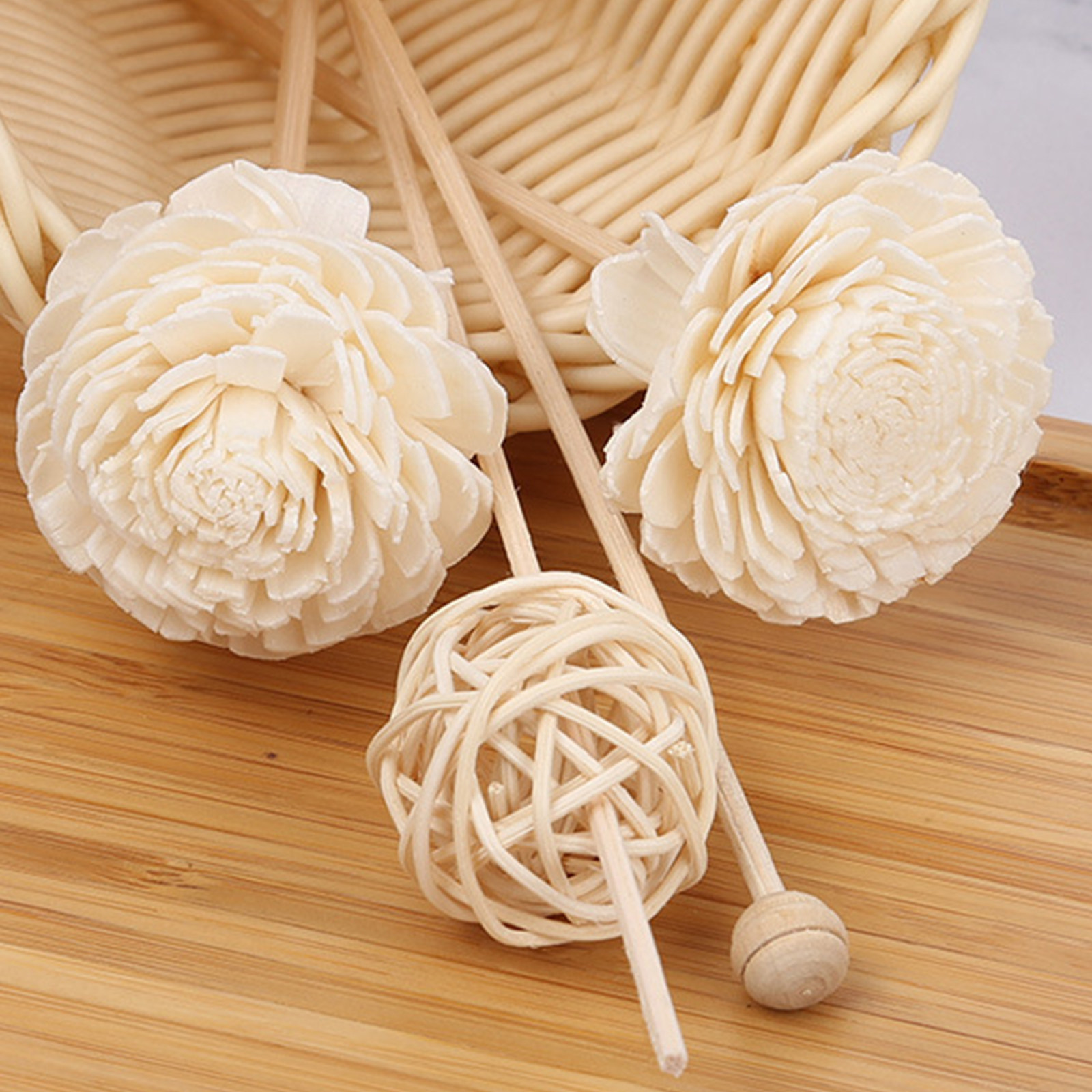 10Pcs Rose- Reed Sticks Aroma  - Home Fragrance Diffuser Refills 评论和价格