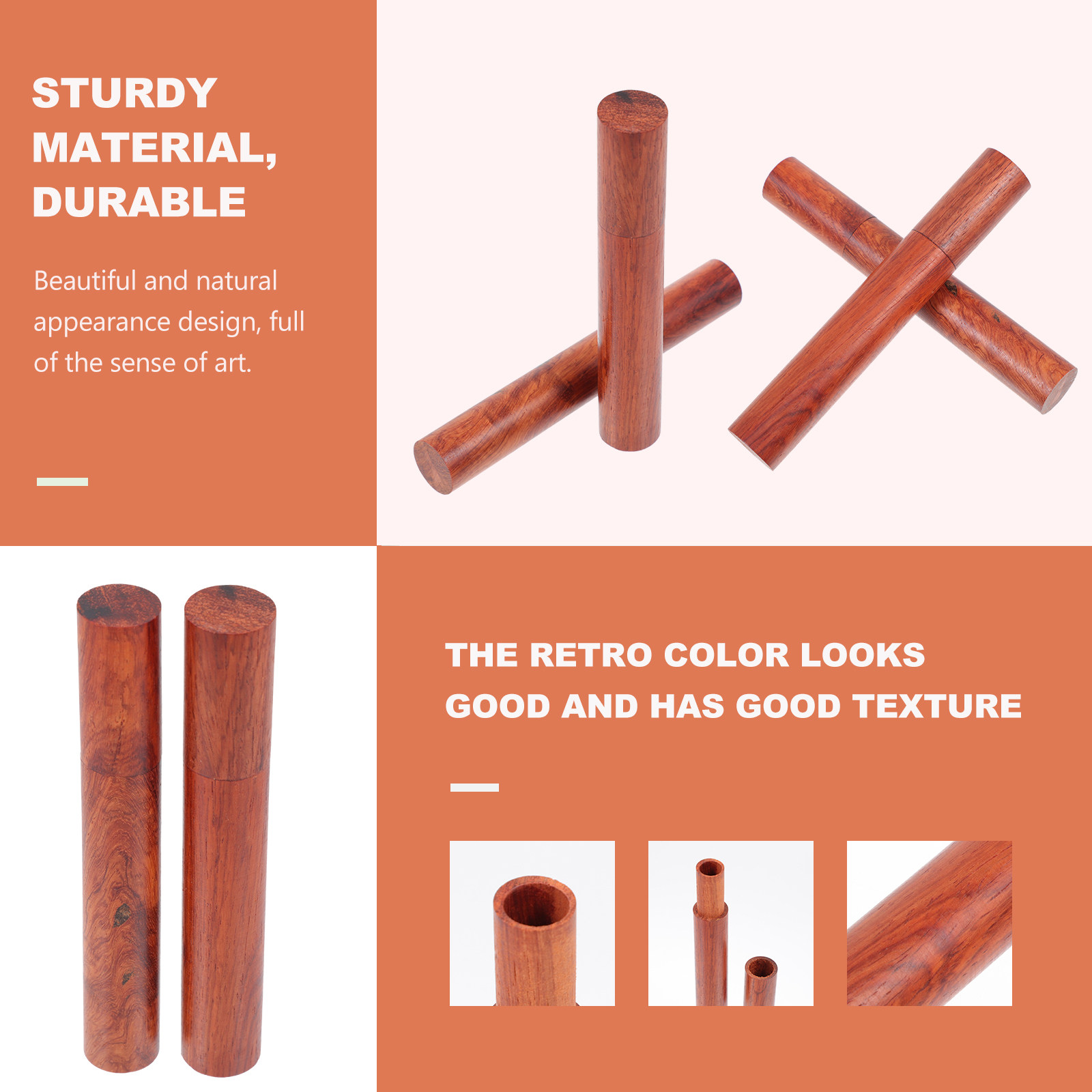 2Pcs Rosewood Incense Tube Stu - Shop Home Fragrance 评论和价格