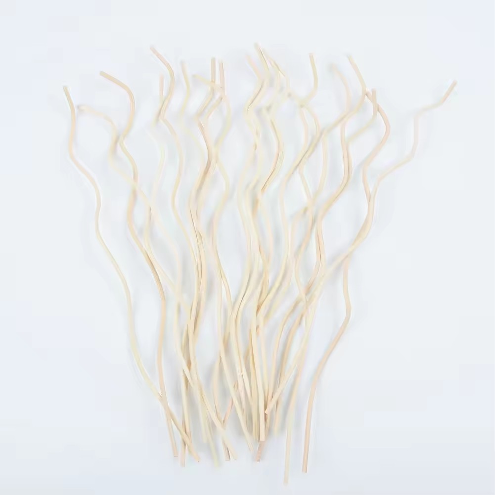 20/40Pcs Long Wavy Rattan Reed - Home Fragrance Diffuser Refills 评论和价格