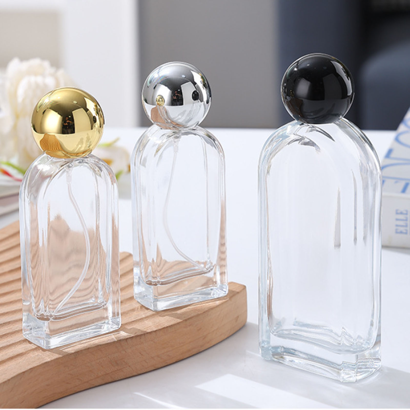 Spray Bottle Transparent Glass - Home Fragrance Units 评论和价格