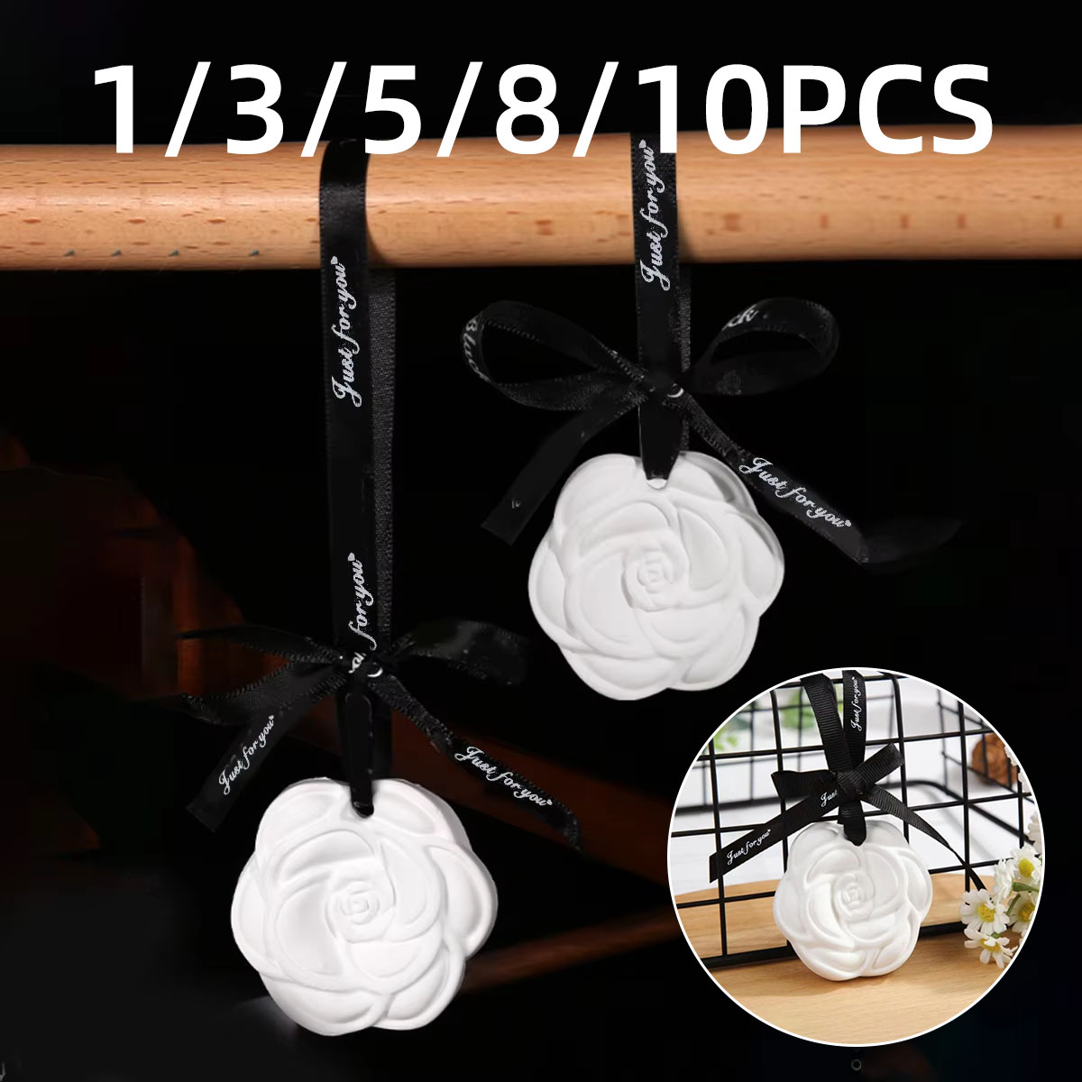 1/3/5/8/10PCS Gardenia Scented - Home Fragrance No 3 评论和价格